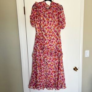 Topshop Floral Dress